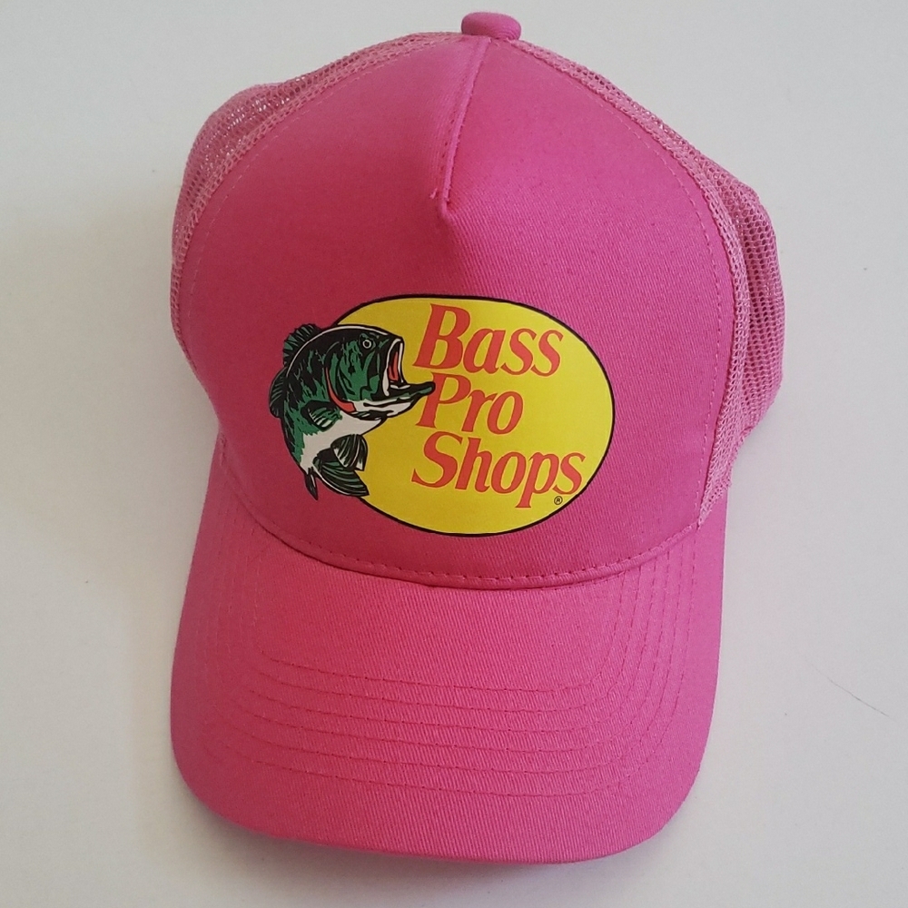 Bass Pro Shops Pink Trucker Hat
